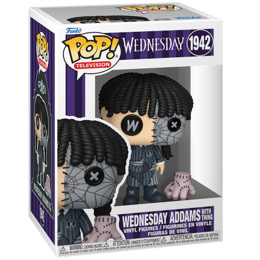 LANZAMIENTO 30/09/2026 | Figura POP Miercoles Wednesday Addams with Things