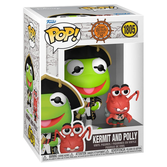 LANZAMIENTO 30/09/2026 | Figura POP Los Teleñecos Muppet Treasure Island Kermit and Polly