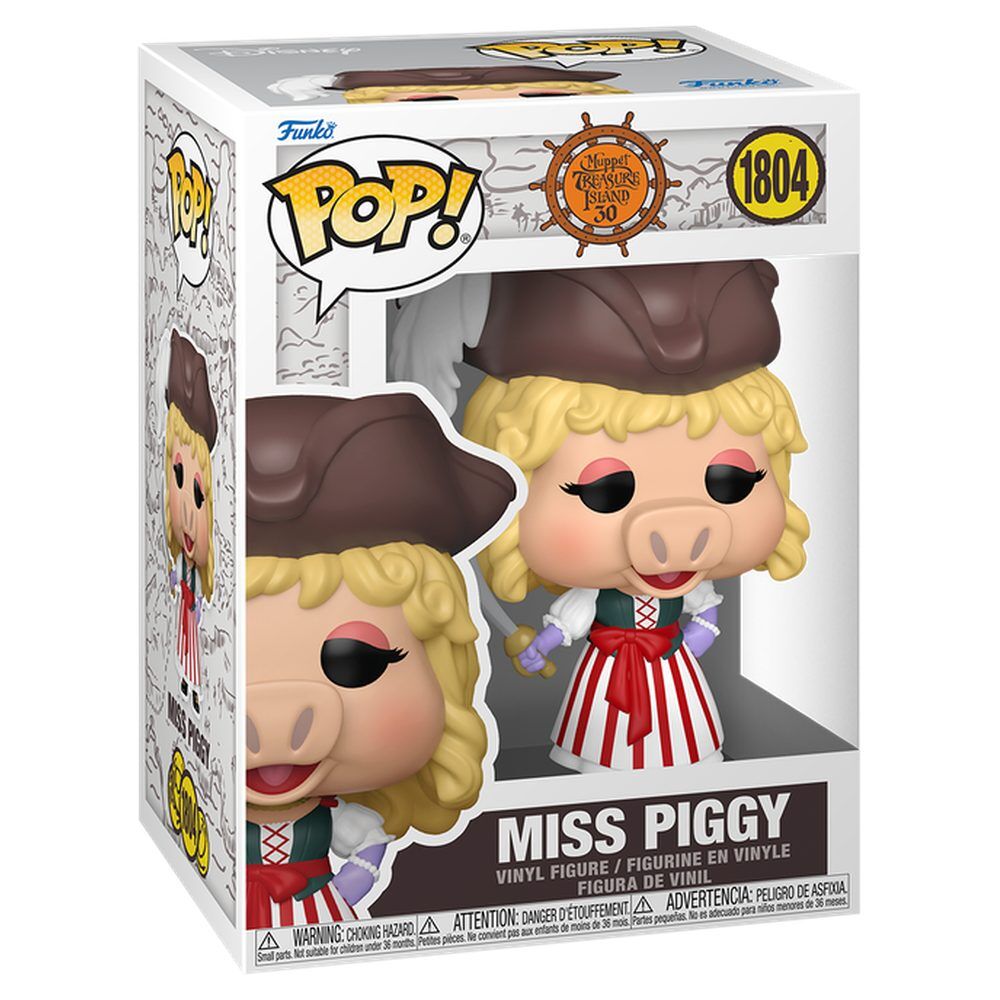 LANZAMIENTO 30/09/2026 | Figura POP Los Teleñecos Muppet Treasure Island Miss Peggy
