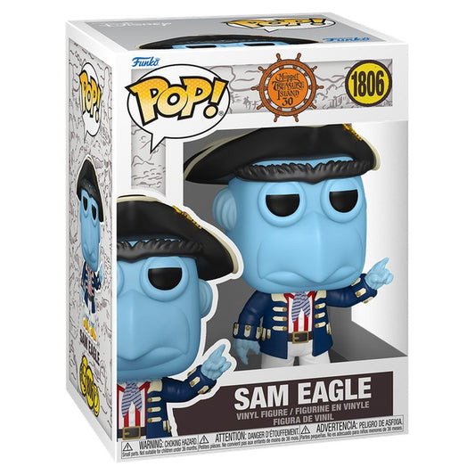 LANZAMIENTO 30/09/2026 | Figura POP Los Teleñecos Muppet Treasure Island Sam Eagle