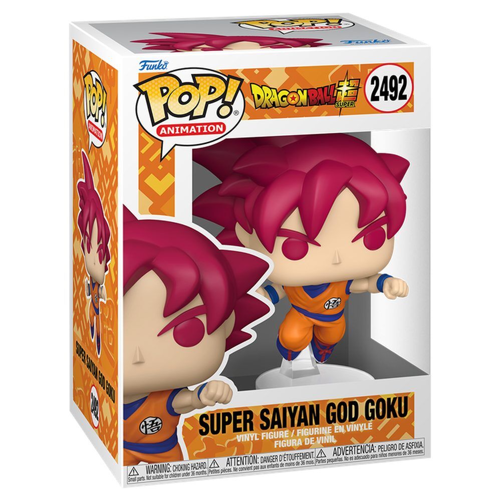 LANZAMIENTO 30/09/2026 | Figura POP Dragon Ball Super - Super Saiyan God Goku