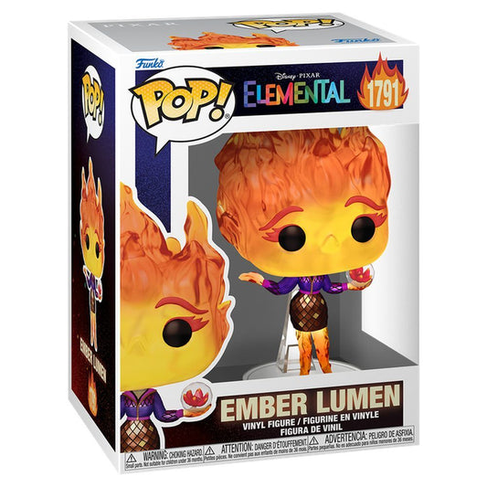 LANZAMIENTO 30/10/2026 | Figura POP Disney Pixar Elemental Ember Lumen with Vivisteria Flower