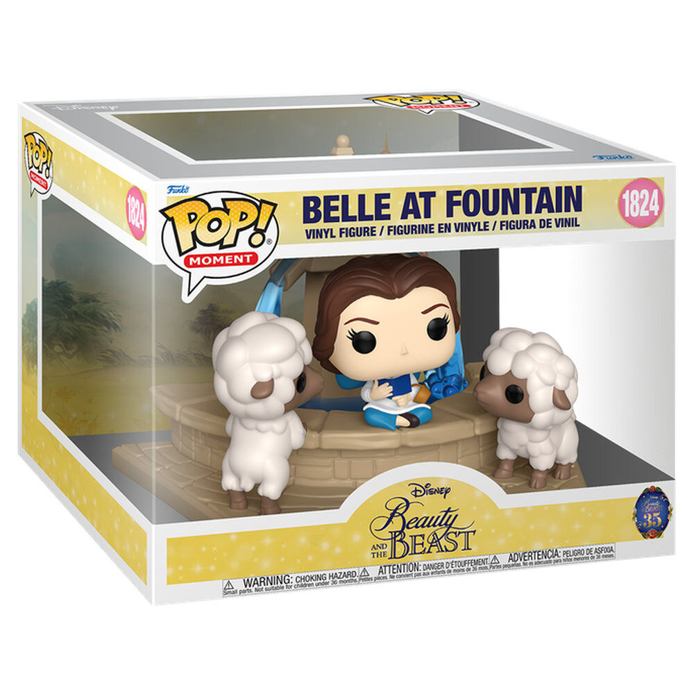 LANZAMIENTO 30/10/2026 | Figura POP Moment Disney Beauty And The Beast Belle at Fountain
