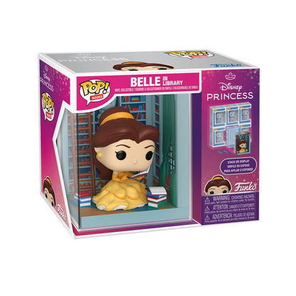 LANZAMIENTO 30/10/2026 | Figura POP Nooks Disney Princess Belle in Library