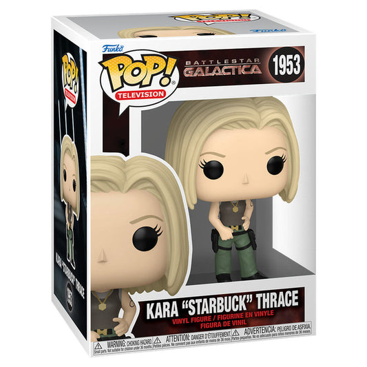 LANZAMIENTO 30/10/2026 | Figura POP Battlestar Galactica Kara “Starbuck” Thrace