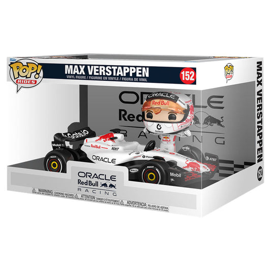 LANZAMIENTO 30/10/2026 | Figura POP Rides Oracle Red Bull Racing Super Deluxe Max Verstappen