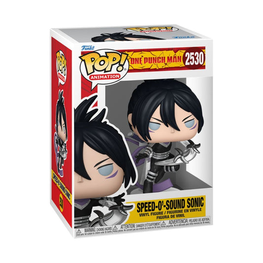 LANZAMIENTO 30/10/2026 | Figura POP One Punch Man Speed-O-Sound Sonic