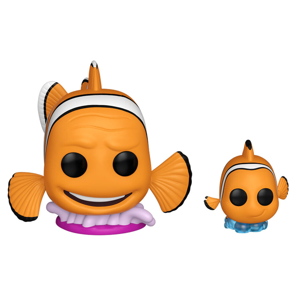 LANZAMIENTO 30/10/2026 | Figura POP & Buddy Disney Pixar Finding Nemo Marlon with Nemo