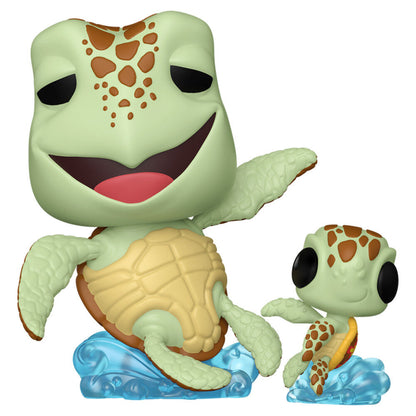 LANZAMIENTO 30/10/2026 | Figura POP & Buddy Disney Pixar Finding Nemo Crush with Squirt