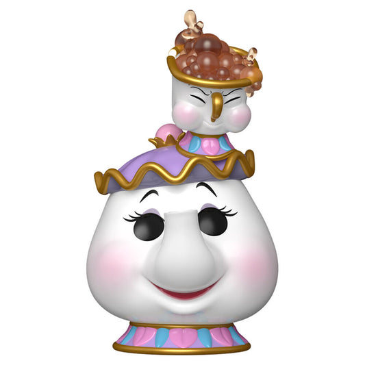 Figura POP Disney Beauty And The Beast Mrs. Potts with Chip