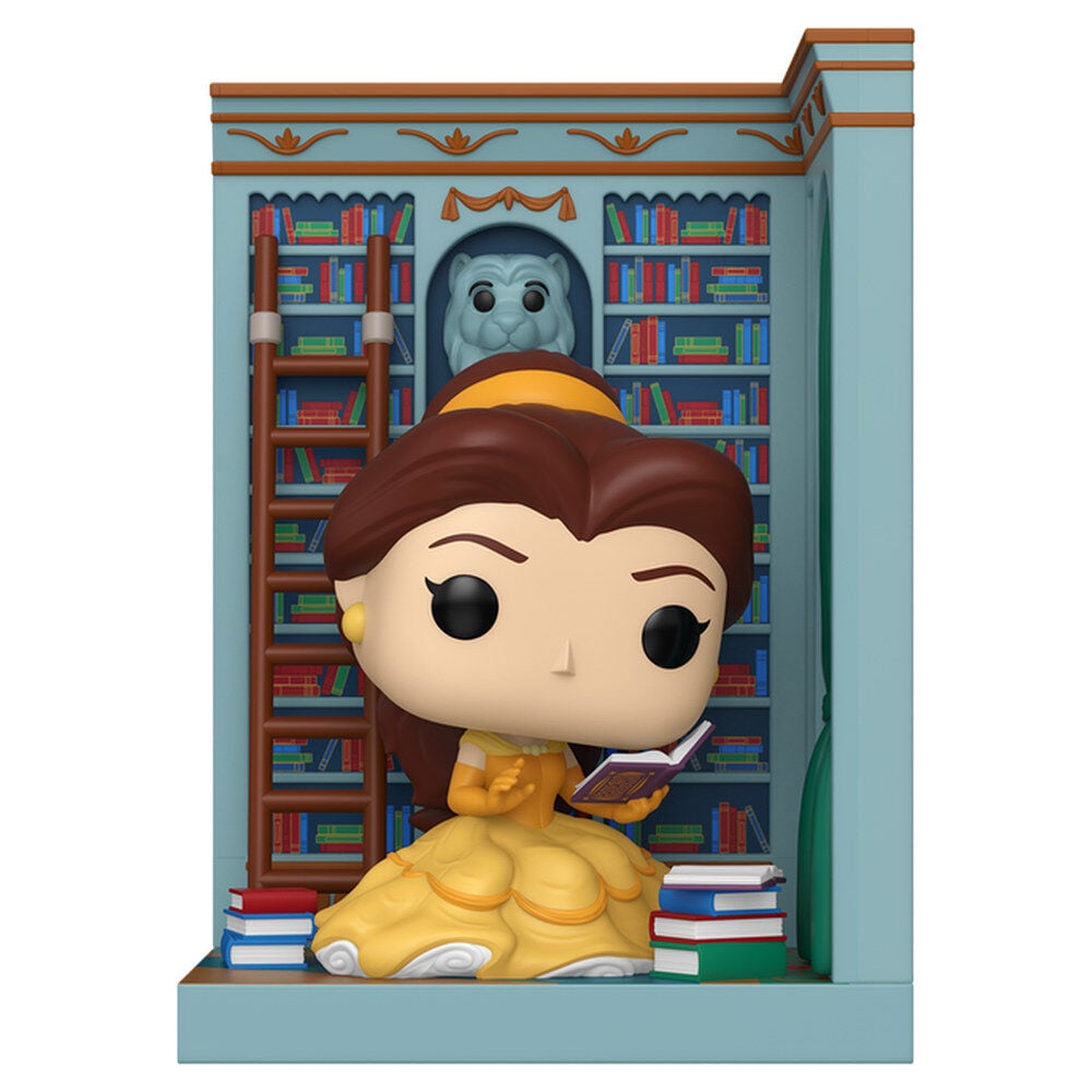 LANZAMIENTO 30/10/2026 | Figura POP Nooks Disney Princess Belle in Library