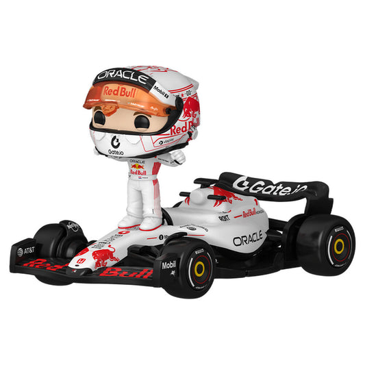 LANZAMIENTO 30/10/2026 | Figura POP Rides Oracle Red Bull Racing Super Deluxe Max Verstappen