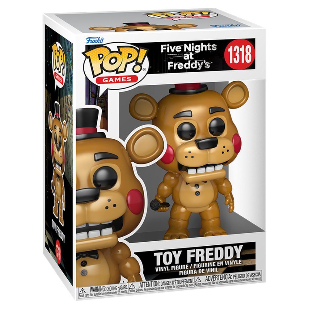 LANZAMIENTO 30/10/2026 | Figura POP Five Nights at Freddys Toy Freddy
