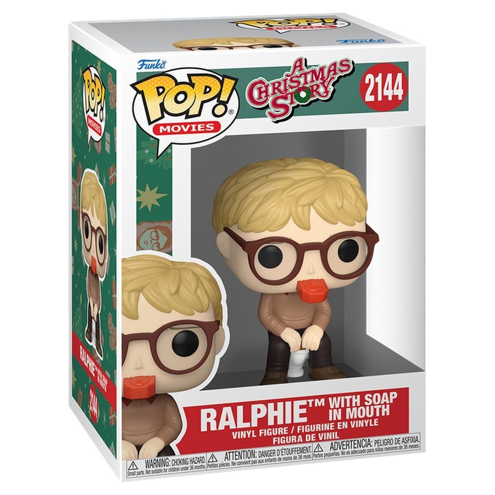 LANZAMIENTO 30/10/2026 | Figura POP A Christmas Story Ralphie with Soap in Mouth