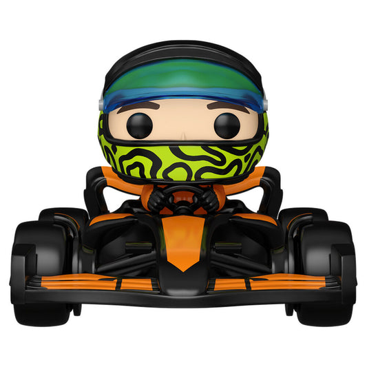 LANZAMIENTO 30/10/2026 | Figura POP Rides Super Deluxe Racing DMcLaren Lando Norris with McLaren MCL39