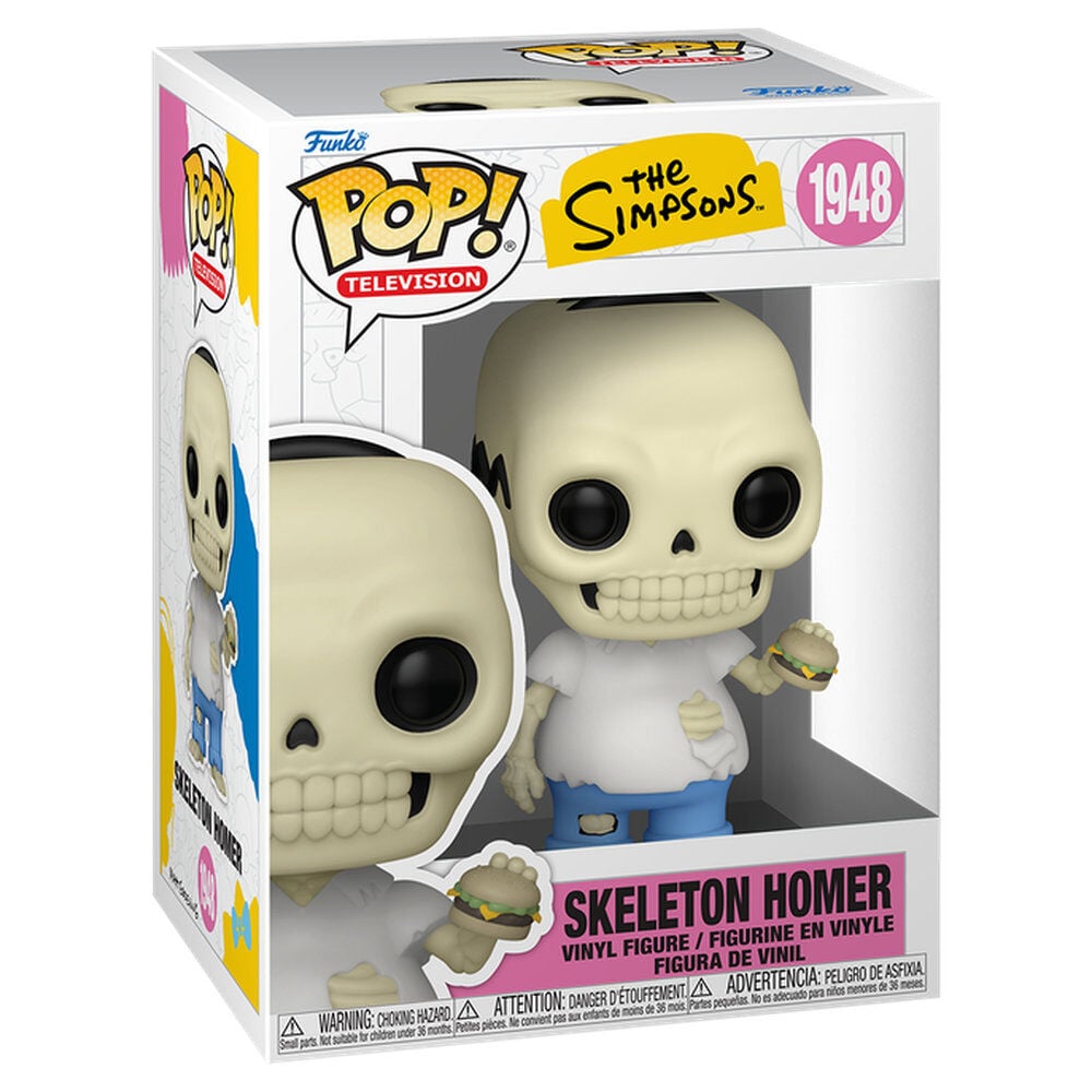 LANZAMIENTO 30/10/2026 | Figura POP The Simpsons Skeleton Homer