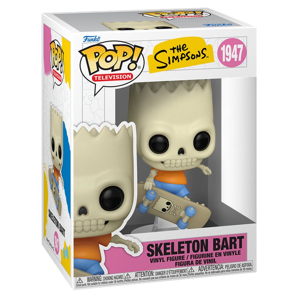 LANZAMIENTO 30/10/2026 | Figura POP The Simpsons Patchwork Skeleton Bart