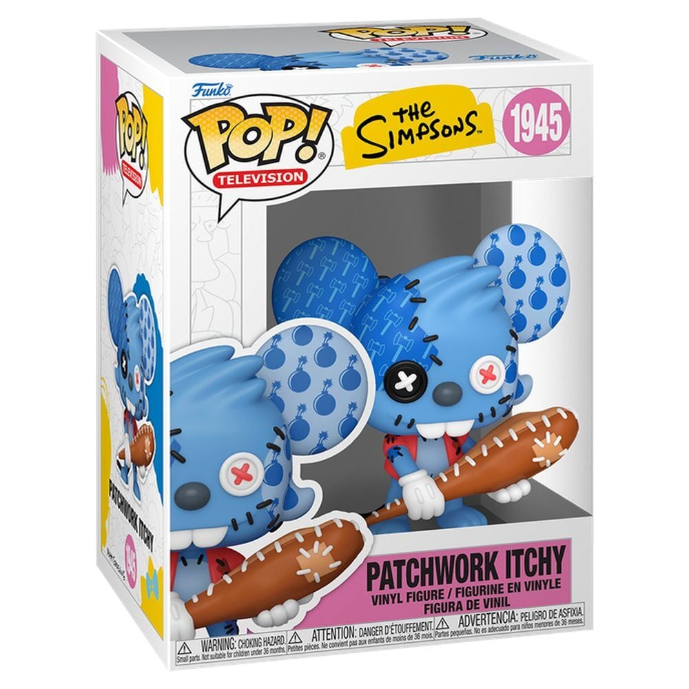 LANZAMIENTO 30/10/2026 | Figura POP The Simpsons Patchwork Itchy