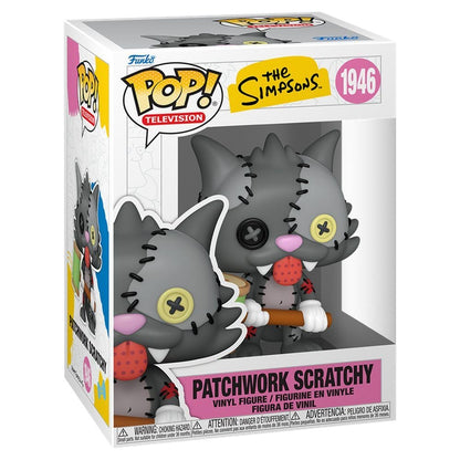 LANZAMIENTO 30/10/2026 | Figura POP The Simpsons Patchwork Scratchy