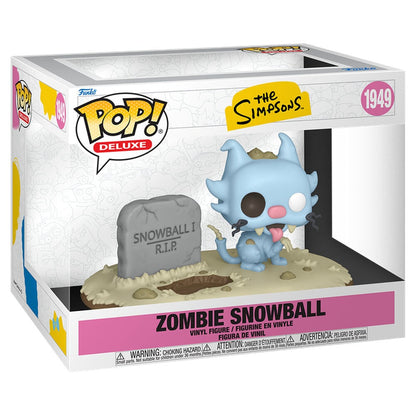 LANZAMIENTO 30/10/2026 | Figura POP Deluxe The Simpsons Zombie Snowball
