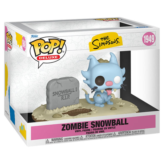 LANZAMIENTO 30/10/2026 | Figura POP Deluxe The Simpsons Zombie Snowball