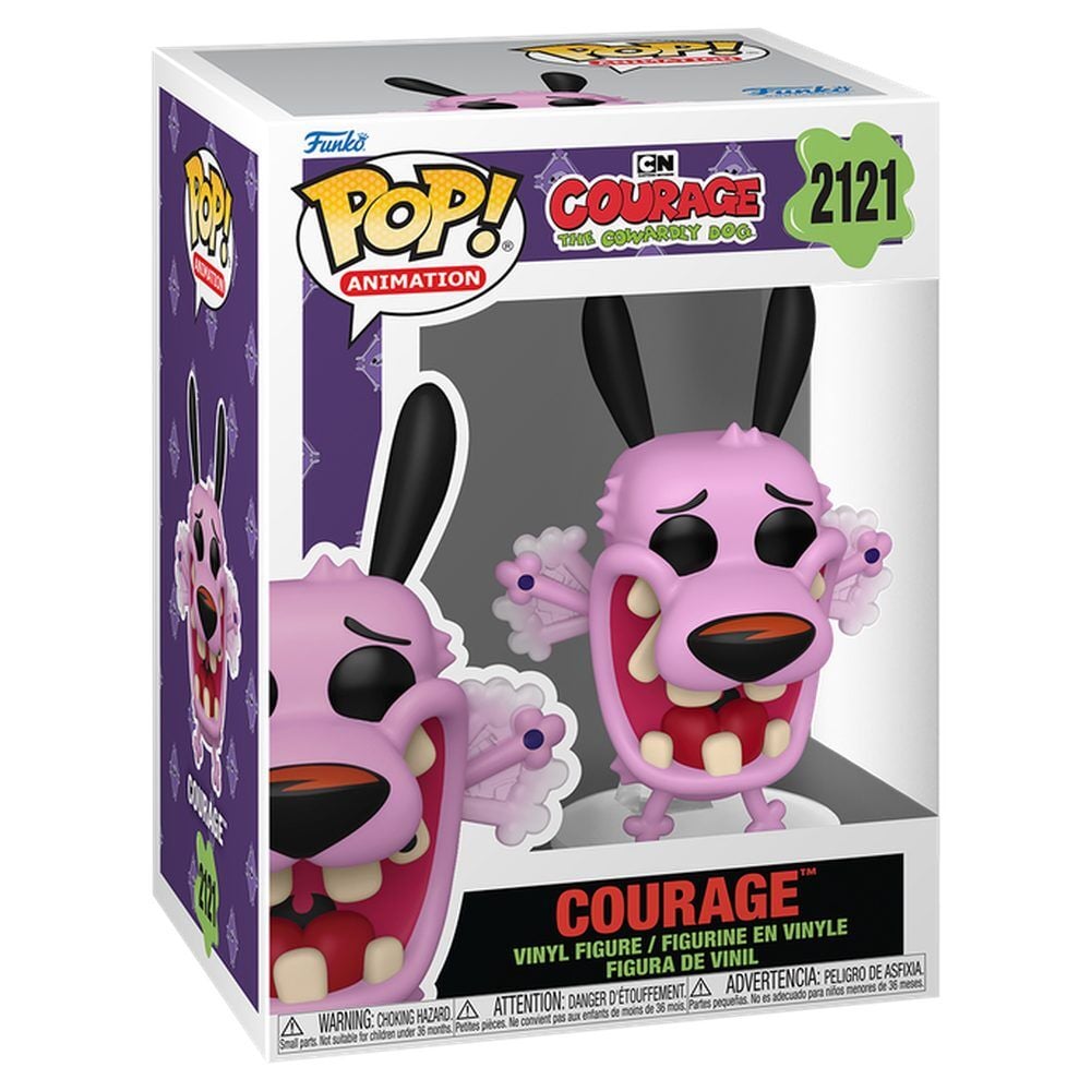 LANZAMIENTO 30/10/2026 | Figura POP Courage the Cowardly Dog Courage
