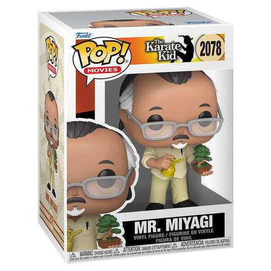 Figura POP The Karate Kid Mr. Miyagi with Bonsai Tree