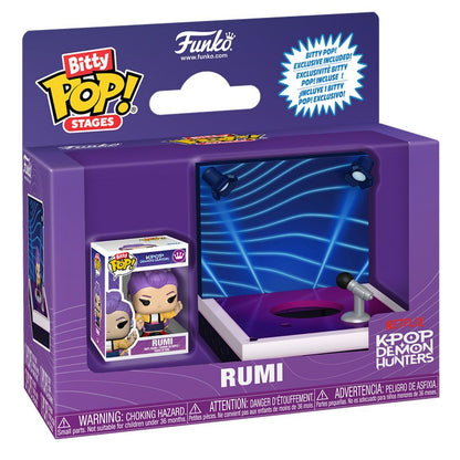 LANZAMIENTO 30/10/2026 | Figura Bitty Pop Stages Kpop Demon Hunters Rumi