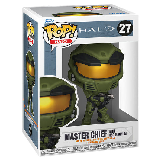 LANZAMIENTO 30/11/2026 | Figura POP Halo Master Chief with M6D Magnum