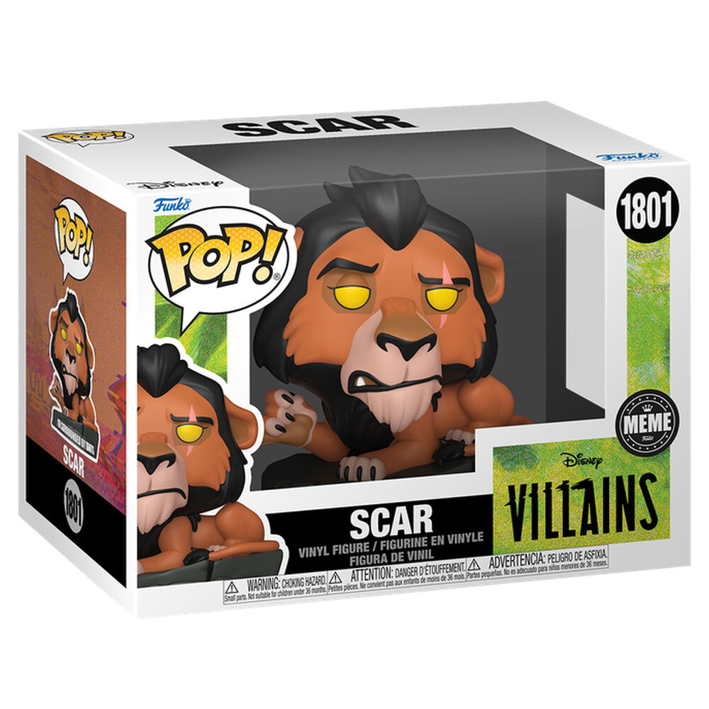 LANZAMIENTO 30/11/2026 | Figura POP Disney Villains Scar