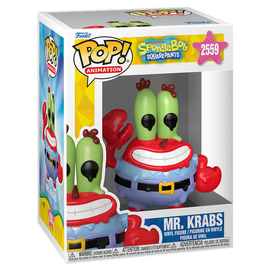 LANZAMIENTO 30/11/2026 | Figura POP SpongeBob SquarePants Mr. Krabs