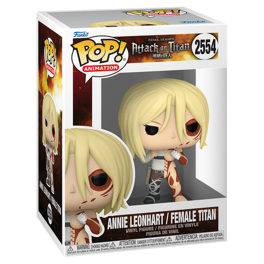 LANZAMIENTO 30/11/2026 | Figura POP Attack on Titan Annie Leonhart / Female Titan