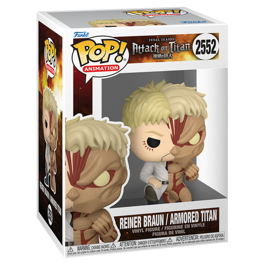 LANZAMIENTO 30/11/2026 | Figura POP Attack on Titan Reiner Braun / Armored Titan