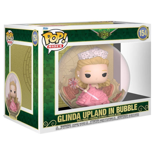 LANZAMIENTO 30/11/2026 | Figura Pop Rides Wicked Glinda Upland in Bubble