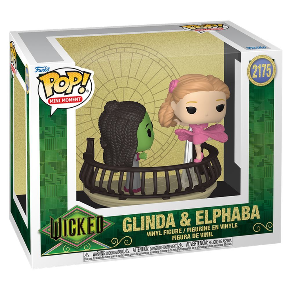 LANZAMIENTO 30/11/2026 | Figura Pop Mini Moment Wicked Glinda & Elephaba