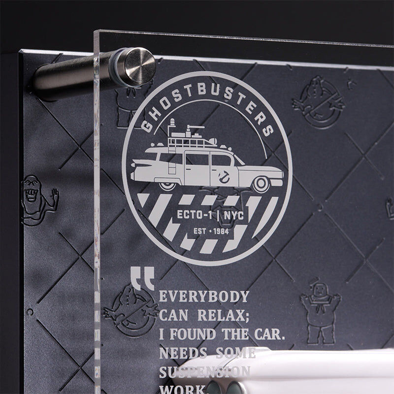 LANZAMIENTO 05/11/2026 | Replica placa Ecto-1 Cazafantasmas
