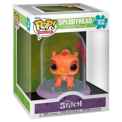 LANZAMIENTO 30/11/2026 | Figura POP Deluxe Disney Stitch Experimentos Splodyhead