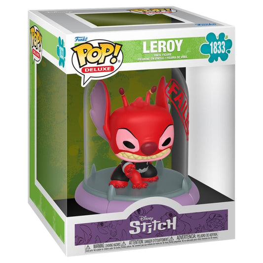 LANZAMIENTO 30/11/2026 | Figura POP Deluxe Disney Stitch Experimentos Leroy