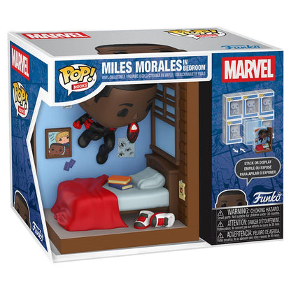 LANZAMIENTO 30/11/2026 | Figura POP Nooks Marvel Miles Morales in Bedroom