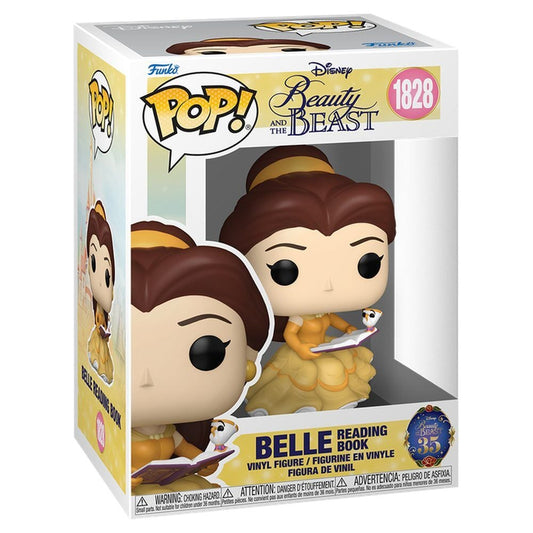 LANZAMIENTO 30/11/2026 | Figura POP Disney La Bella y la Bestia Belle Reading Book