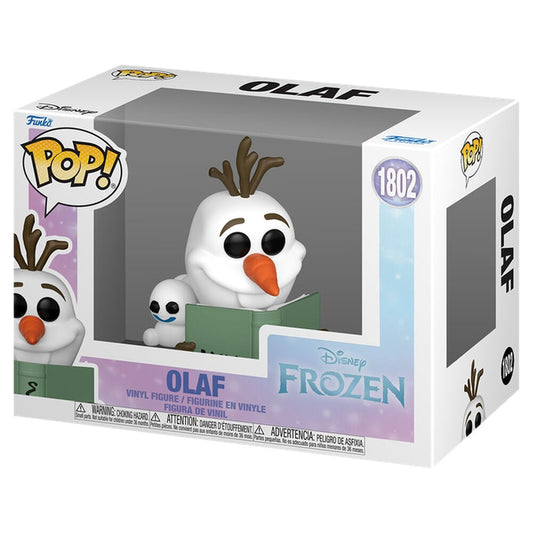 LANZAMIENTO 30/11/2026 | Figura POP Disney Frozen Olaf Reading Book
