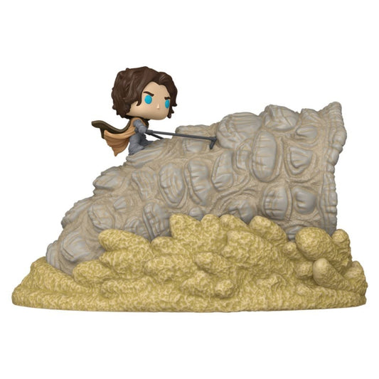 LANZAMIENTO 30/11/2026 | Figura POP Dune Part Three Moment Paul Atreides with Sandworm