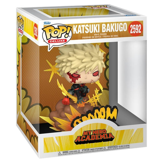 LANZAMIENTO 30/11/2026 | Figura POP Deluxe My Hero Academia Katsuki Bakugo