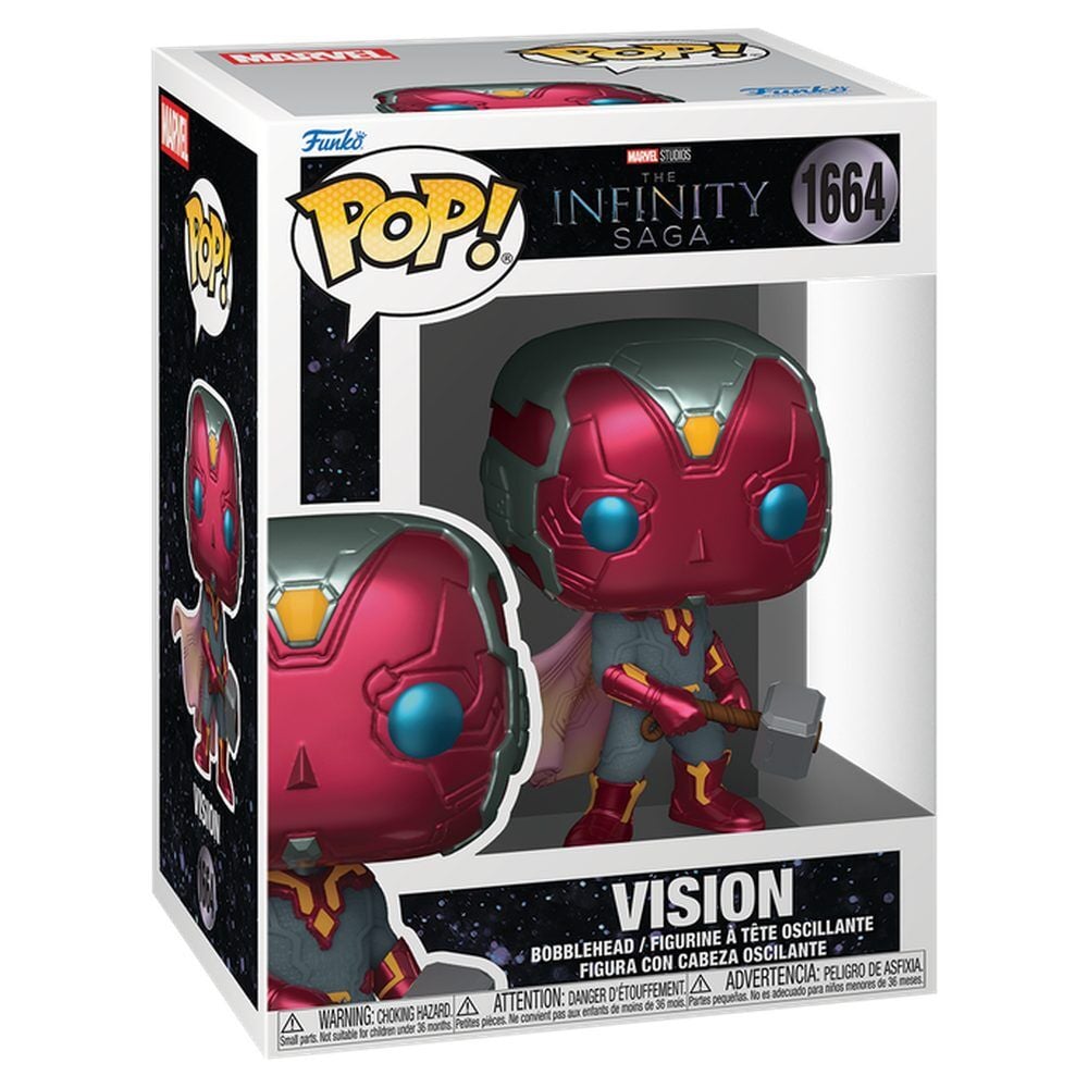 LANZAMIENTO 31/12/2026 | Figura POP Marvel Studios The Infinity Saga Vision with Mjolnir