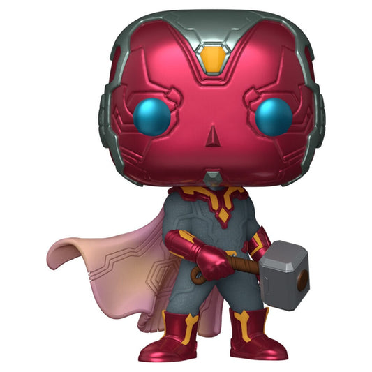 LANZAMIENTO 31/12/2026 | Figura POP Marvel Studios The Infinity Saga Vision with Mjolnir
