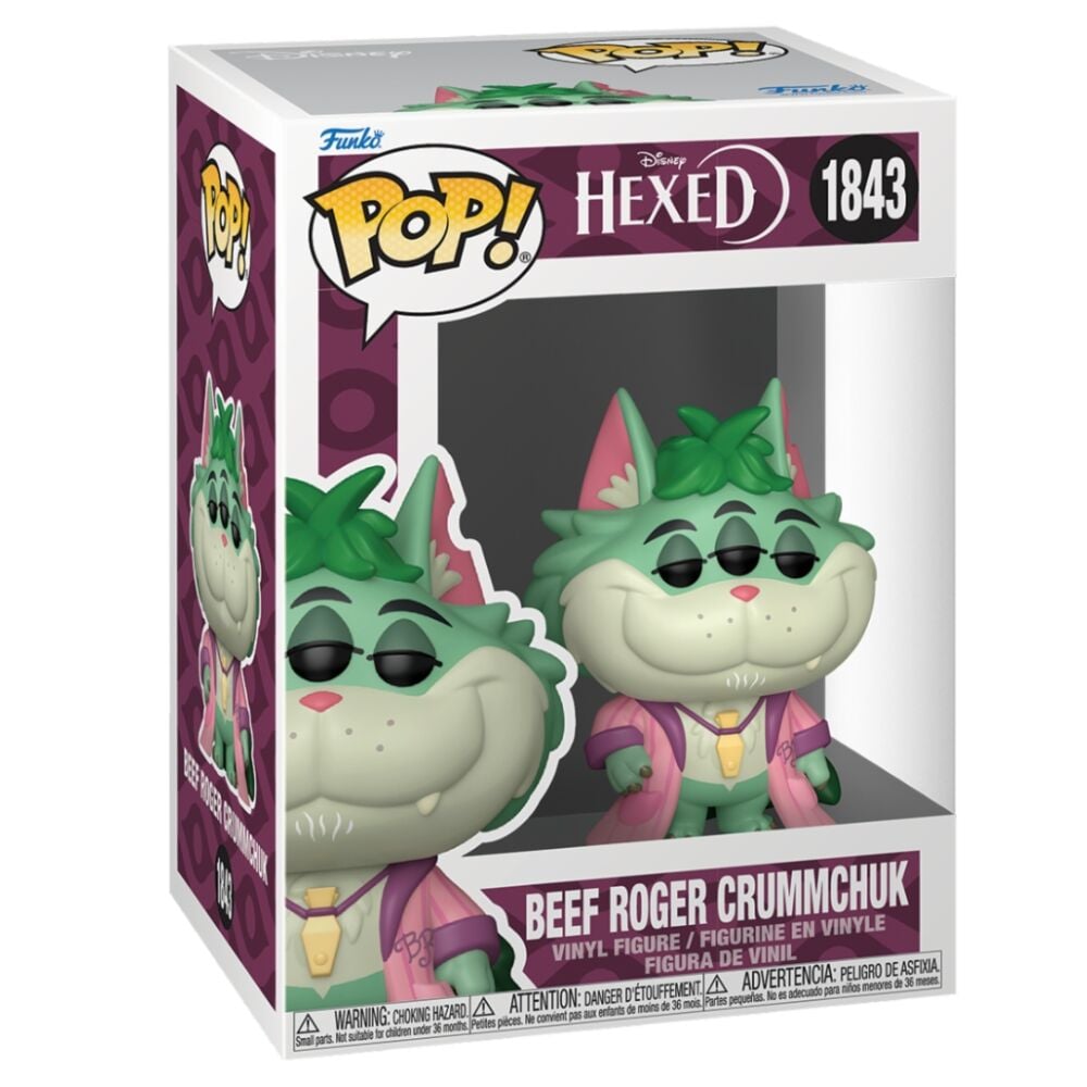 LANZAMIENTO 30/11/2026 | Figura POP Disney Hechizo Bienvenidos a Hexed Beef Roger Crummchuk