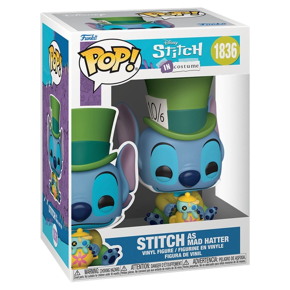 LANZAMIENTO 15/01/2027 | Figura POP Disney Stitch as Mad Hatter