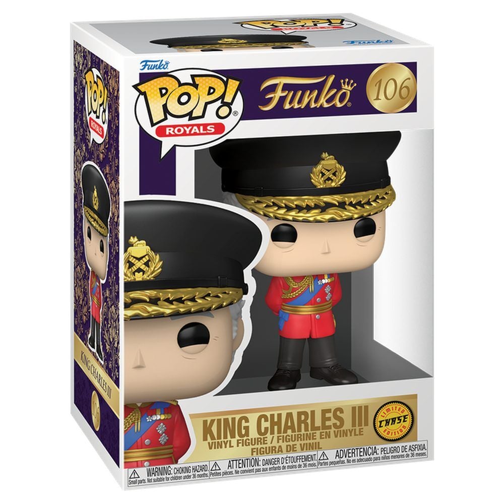 LANZAMIENTO 15/01/2027 | Figura POP King Charles III Chase